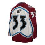 Patrick Roy Colorado Avalanche  2000/01 Blue Line Player Jersey - White