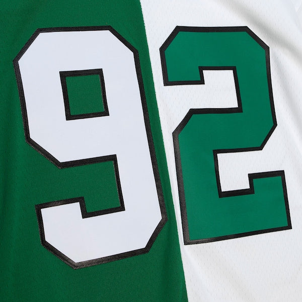 Reggie White Philadelphia Eagles 1990 Split Legacy Replica Jersey - Kelly Green/White