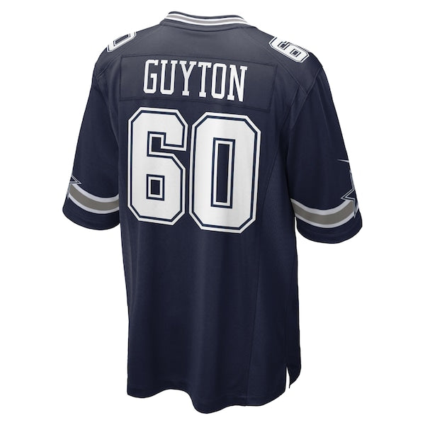 Tyler Guyton Dallas Cowboys Nike 2024 NFL Draft First Round Pick Player Game Jersey - Navy