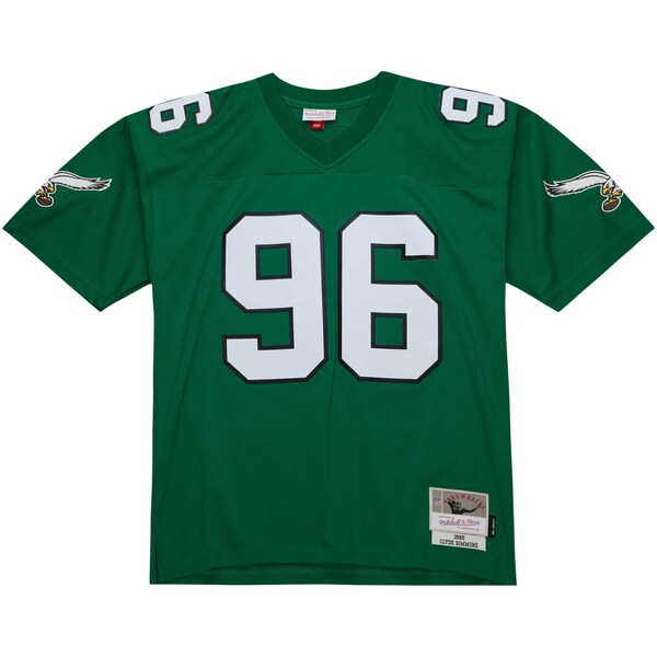 Clyde Simmons Philadelphia Eagles Legacy Replica Jersey - Kelly Green