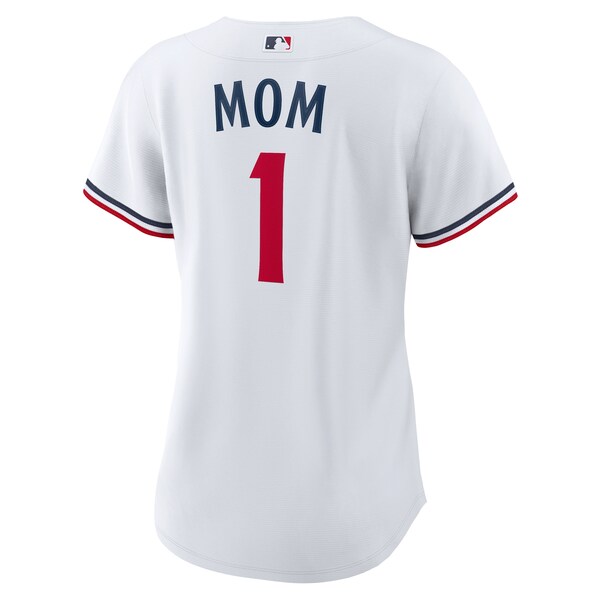 Minnesota Twins Nike Women's #1 Mom Home Replica Jersey - White
