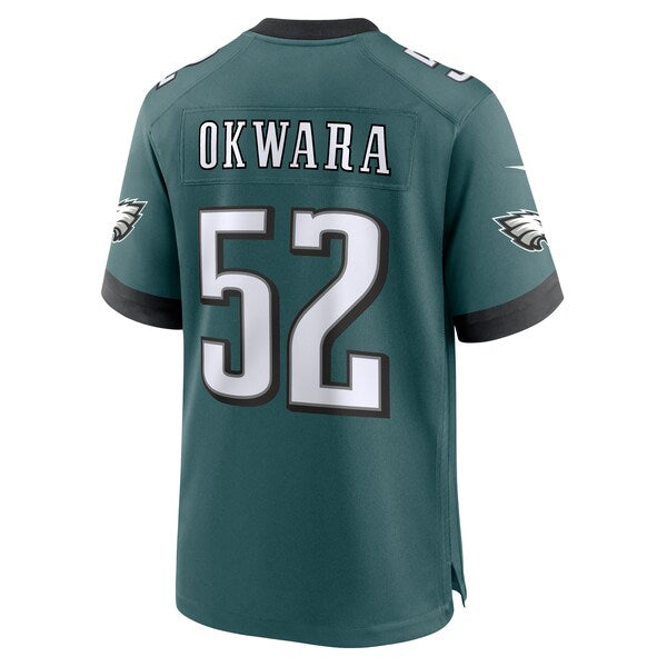 Julian Okwara Philadelphia Eagles Nike Game Jersey - Midnight Green