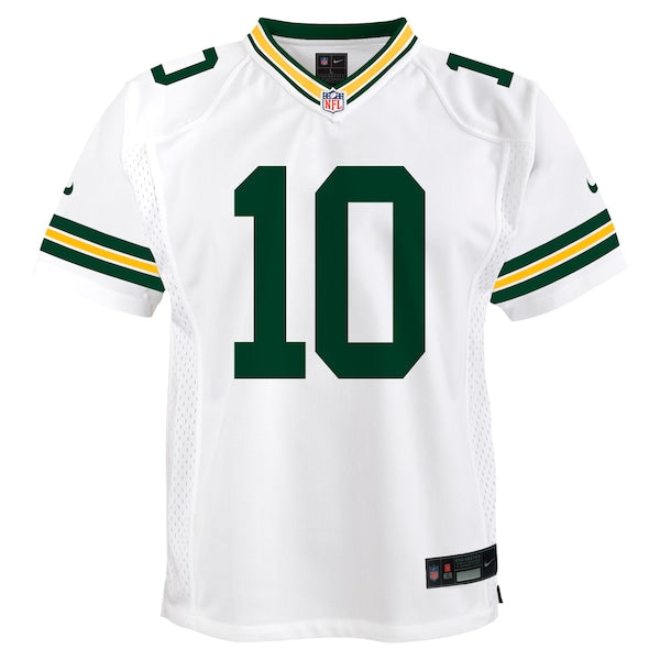 Jordan Love Green Bay Packers Nike Youth Player Game Jersey - White