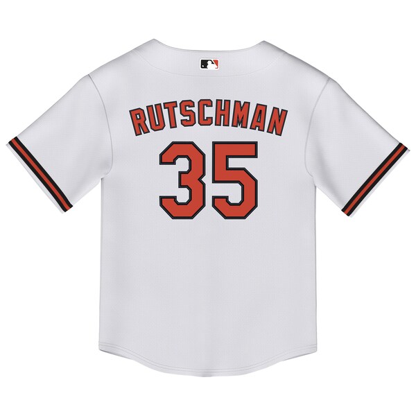 Adley Rutschman Baltimore Orioles Nike Toddler Replica 2.0 Player Jersey - White