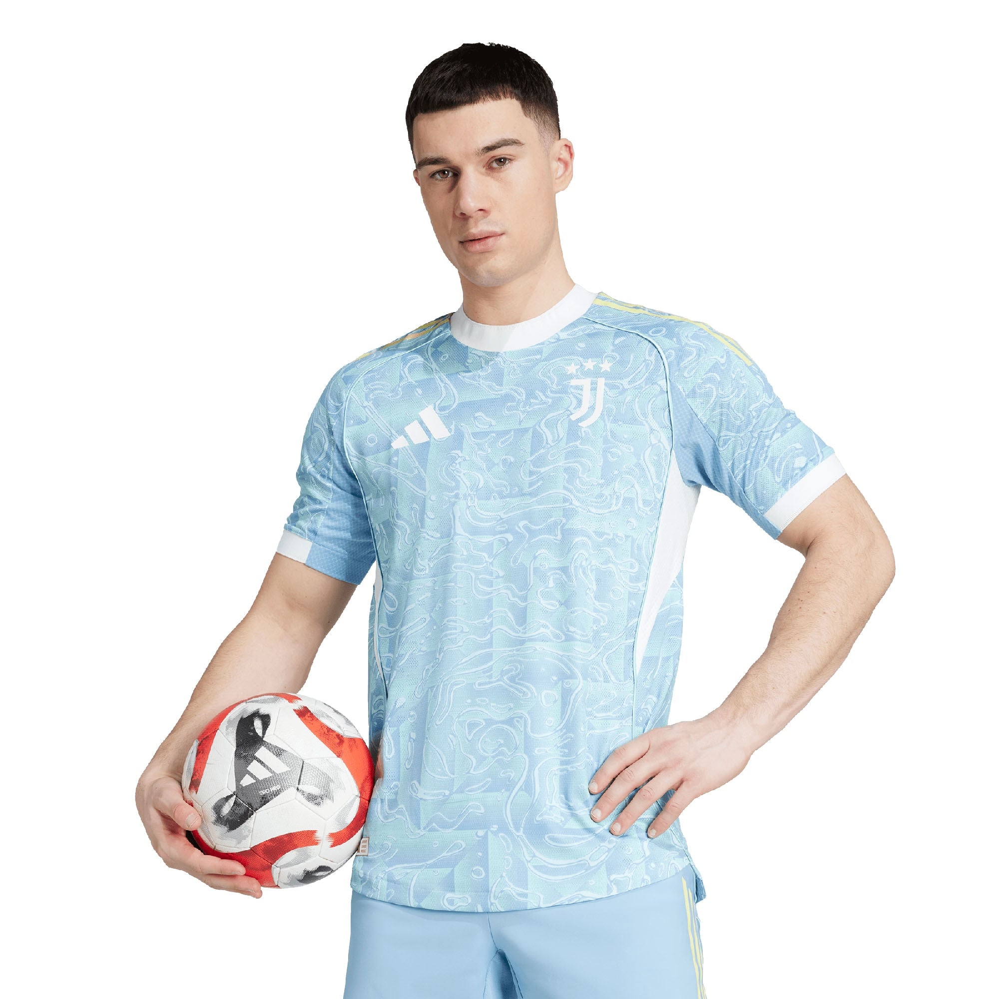 Juventus adidas 2025/26 Home Authentic Jersey - White/Blue