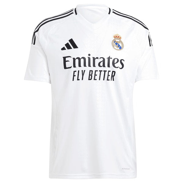 Los Merengues adidas 2024/25 Home Replica Custom Jersey - White