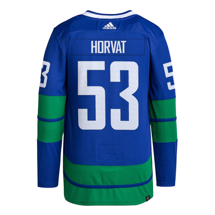 Bo Horvat Vancouver Canucks adidas Alternate Authentic Pro Player - Jersey - Blue