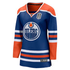 Edmonton Oilers  Women's 2025 Stanley Cup Final Home Breakaway Jersey - Royal
