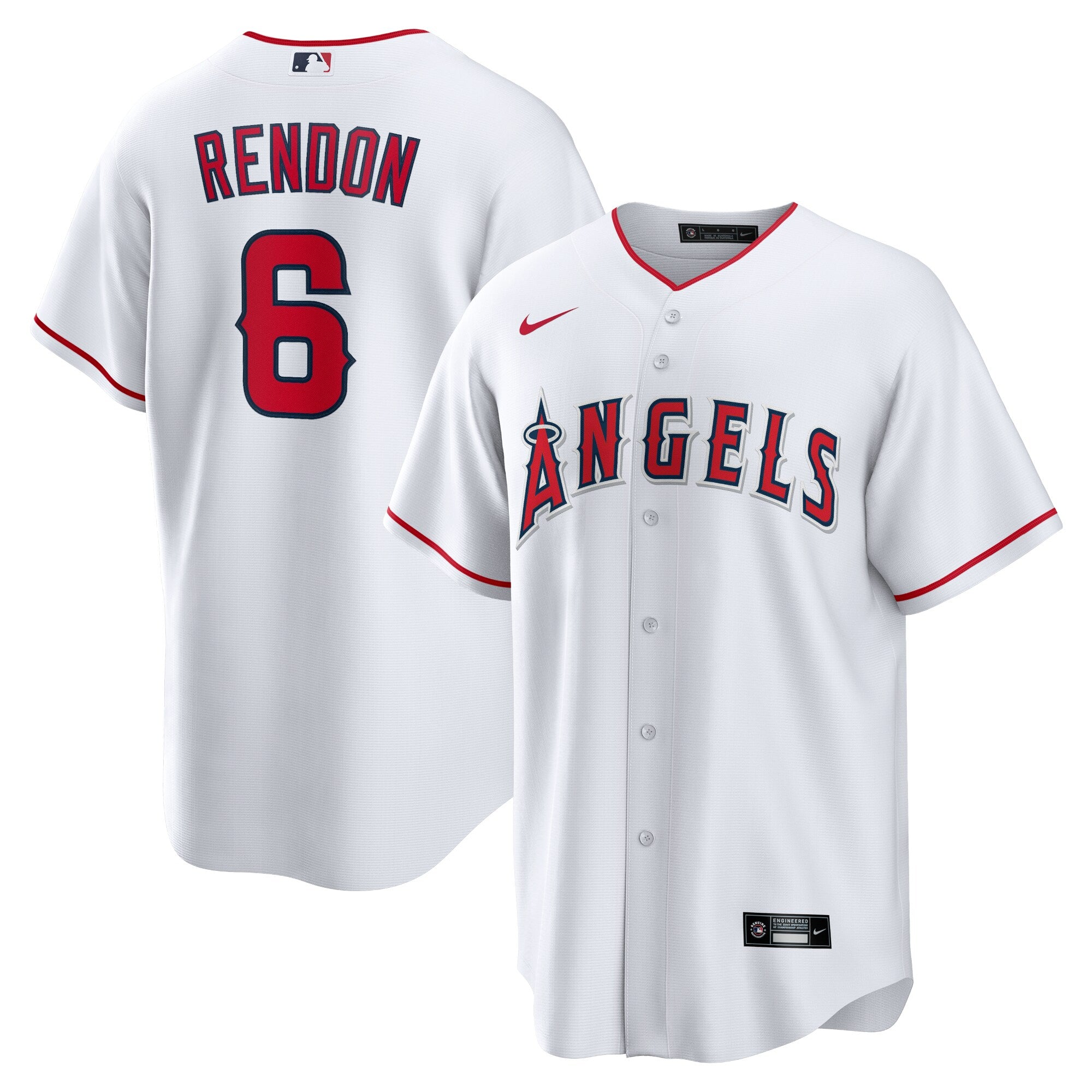Anthony Rendon Los Angeles Angels Nike Alternate Replica Player Name Jersey - Red/White