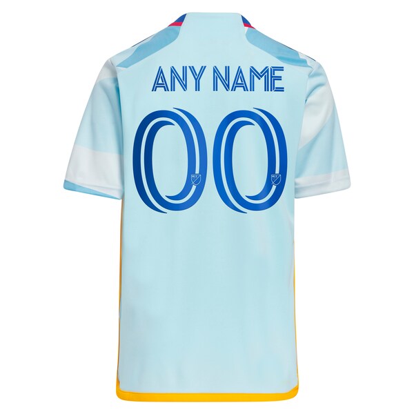 Colorado Rapids adidas Youth 2024 New Day Kit Replica Custom Jersey - Light Blue
