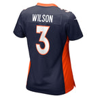 Russell Wilson Denver Broncos Nike Women's Player Jersey - Navy/Orange