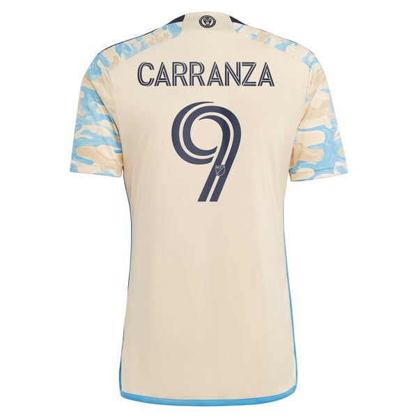 Julian Carranza Philadelphia Union adidas 2024 For Philly Replica Player Jersey – Tan