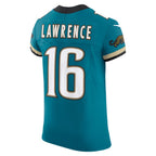 Trevor Lawrence Jacksonville Jaguars Nike Prowler Throwback Vapor F.U.S.E. Elite Jersey - Teal