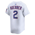 Nico Hoerner Chicago Cubs Nike Home Limited Player Jersey - White