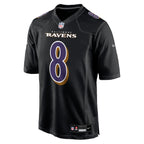 Lamar Jackson Baltimore Ravens Nike Fashion Game Jersey - Black