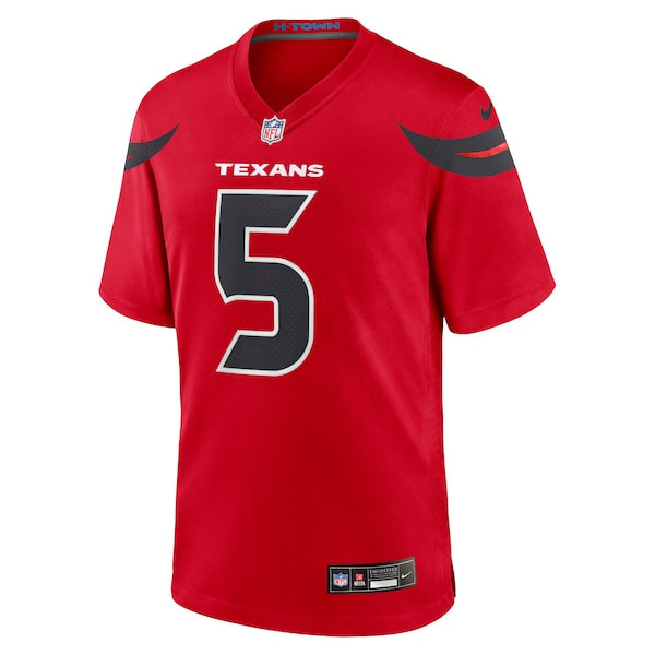 Jalen Pitre Houston Texans Nike Alternate Game Jersey - Red/Navy/White