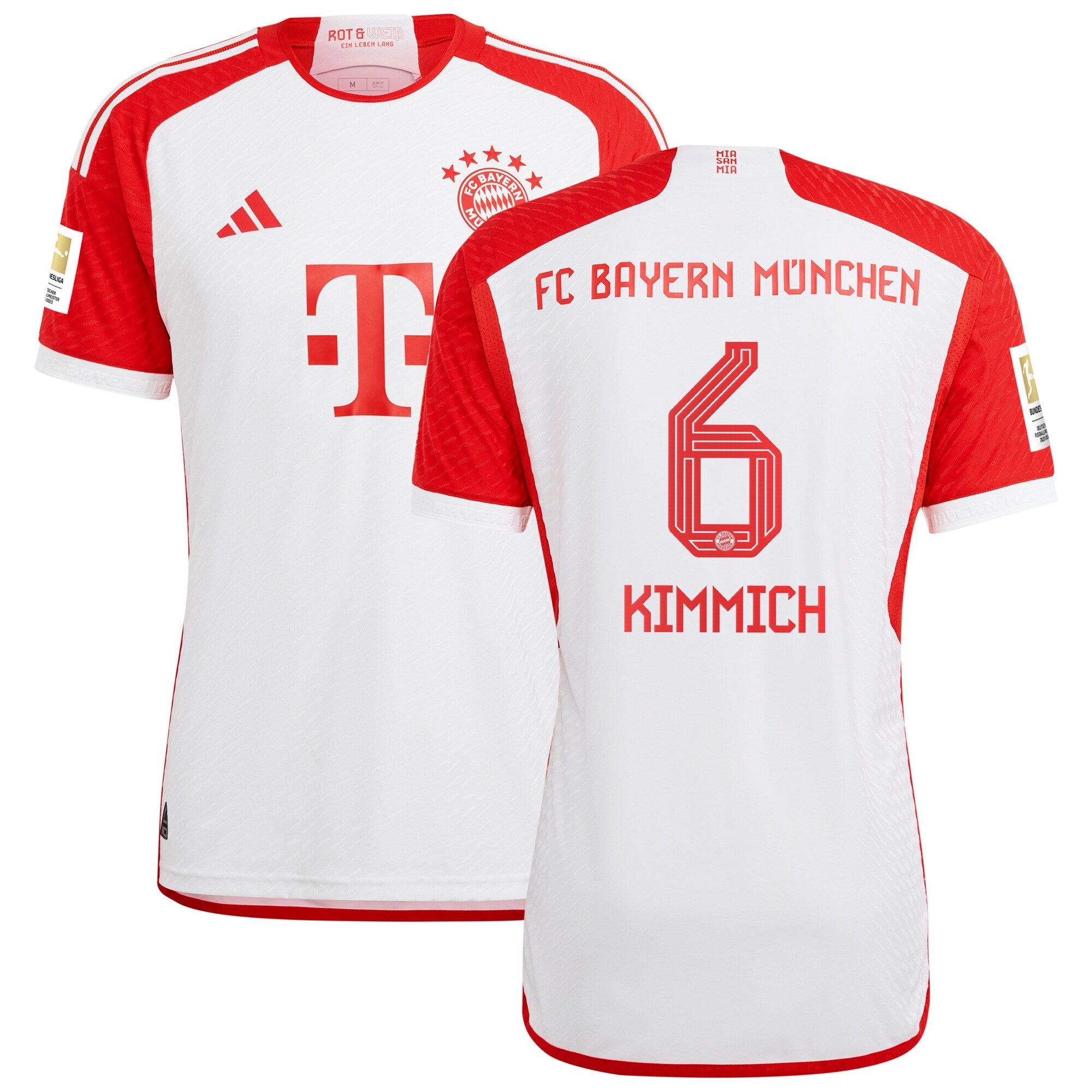 Joshua Kimmich Bayern Munich adidas 2023/24 Away Authentic Player Jersey - Black/White