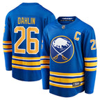 Rasmus Dahlin Buffalo Sabres  Home Captain Patch Breakaway Jersey - Royal