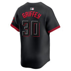 Ken Griffey Jr. Cincinnati Reds Nike City Connect Limited Player Jersey - Black