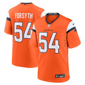 Alex Forsyth Denver Broncos Nike Team Game Jersey -  Orange