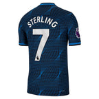 Raheem Sterling Chelsea Nike 2023/24 Away Match Authentic Player Jersey - Navy