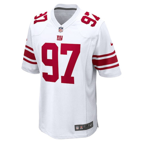 Dexter Lawrence II New York Giants Nike Game Player Jersey - White/Royal