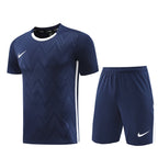 Nike Short Sleeve Training Jersey Set-ND06- Dark Blue