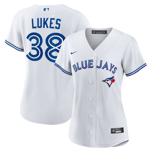 Nathan Lukes Toronto Blue Jays Nike Women's Home Replica Jersey - White