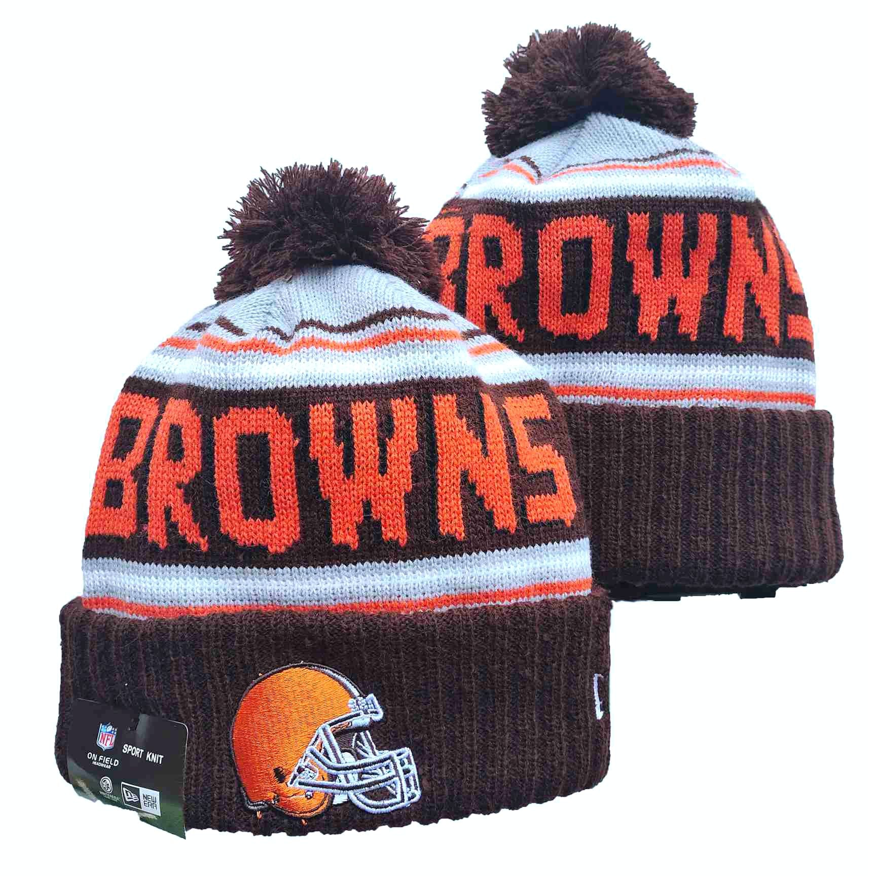 CLEVELAND BROWNS KNIT HAT