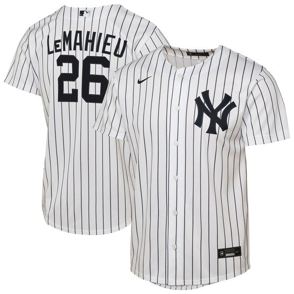 DJ LeMahieu New York Yankees Nike Youth Home Replica Player Jersey - White