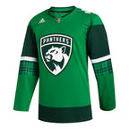 Florida Panthers adidas 2023 St. Patrick's Day Primegreen Authentic Jersey - Kelly Green
