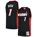 Chris Bosh Miami Heat  2012/13 Hardwood Classics Swingman Jersey - Black