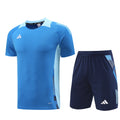 Adidas Short Sleeve Training Jersey Set - AD08- Sky Blue