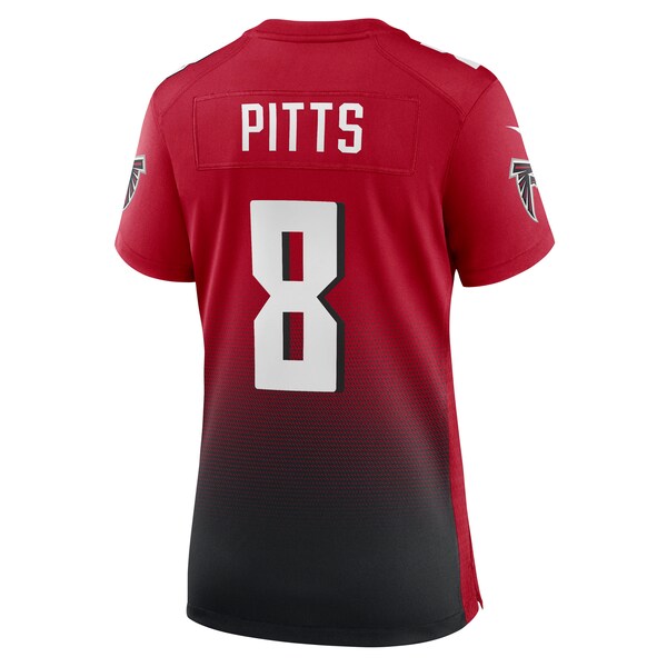 Kyle Pitts Atlanta Falcons Nike Women's Alternate Game Jersey - Red/Black