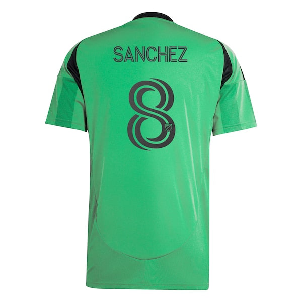 Ilie Sanchez Austin FC adidas 2025 The Heartbeat Kit Replica Player Jersey - Green