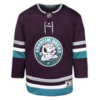 Anaheim Ducks Youth 30th Anniversary Premier Jersey – Purple