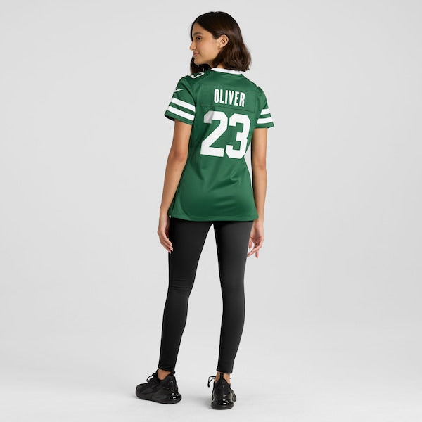 Isaiah Oliver New York Jets Nike Women's Team Game Jersey - Legacy Green