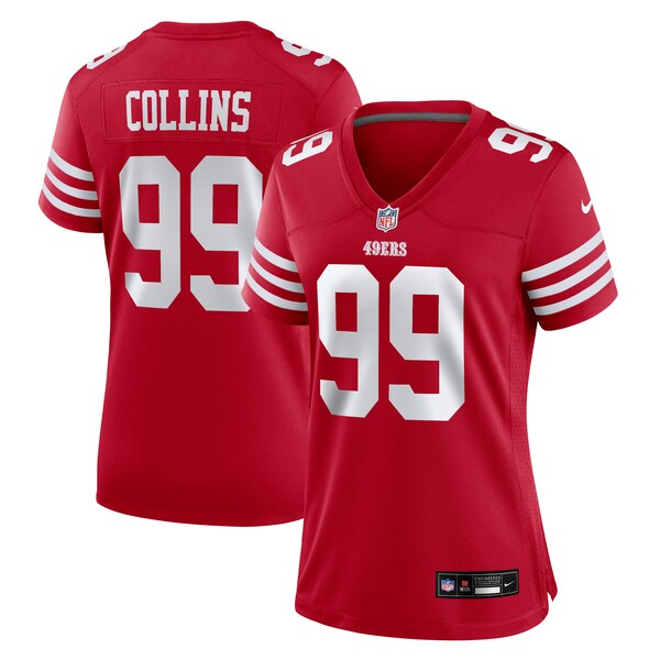 Maliek Collins San Francisco 49ers Nike Women's  Game Jersey -  Scarlet