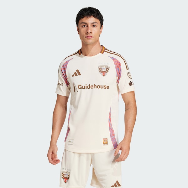 D.C. United adidas 2025 The Soul Kit Authentic Jersey - Natural