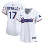 Nathan Eovaldi Texas Rangers Nike Women's Home Limited Player Jersey - White