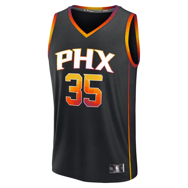 Kevin Durant Phoenix Suns  Fast Break Replica Player Jersey - Statement Edition - Black
