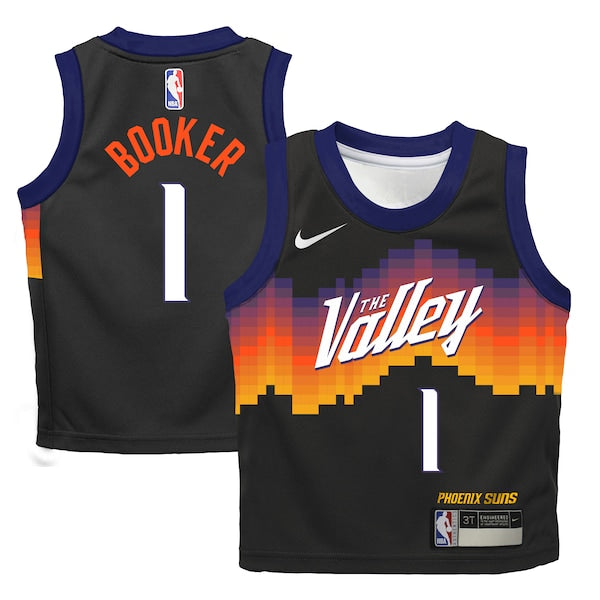 Devin Booker Phoenix Suns Nike Infant 2025/26 City Edition Swingman Jersey - Black