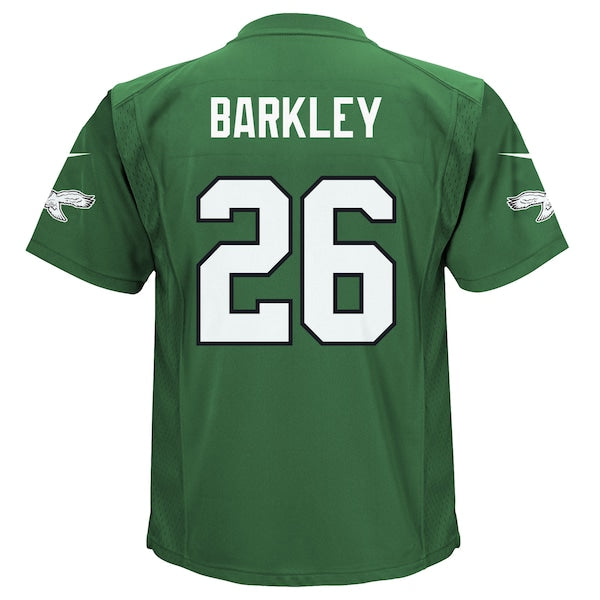 Saquon Barkley Philadelphia Eagles Nike Toddler Alternate Game Jersey - Kelly Green/Green