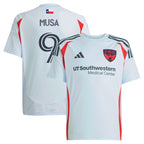 Petar Musa FC Dallas adidas Youth 2025 The Inferno Kit Replica Player Jersey - Light Blue