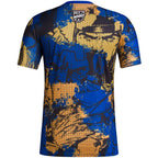 Portland Timbers adidas 2024 MLS Works Kick Childhood Cancer x Marvel Pre-Match Top - Royal