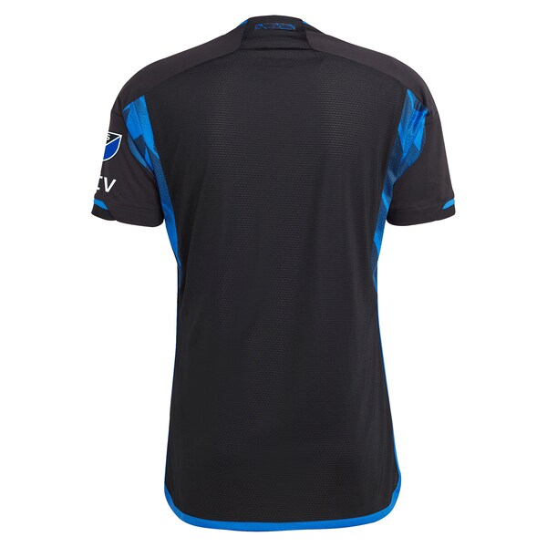 San Jose Earthquakes adidas 2024 Active Fault Jersey Authentic Jersey - Blue