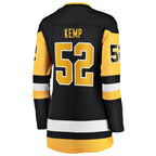 Philip Kemp Pittsburgh Penguins  Women's Home Breakaway Jersey - Black