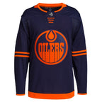 Edmonton Oilers adidas Men's Alternate Primegreen Authentic Blank Jersey - Navy