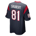 Eric Saubert Houston Texans Nike  Game Jersey -  Navy