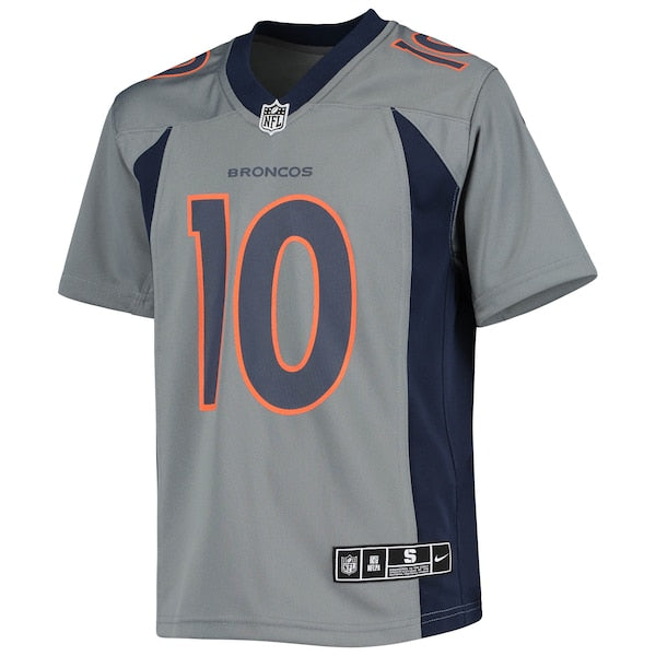 Jerry Jeudy Denver Broncos Nike Youth Inverted Team Game Jersey - Gray